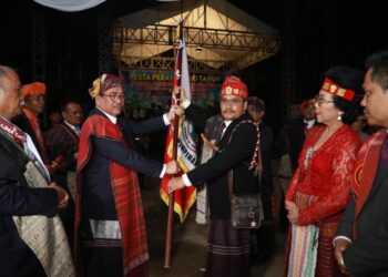 Pjs. Gubernur Kaltara Didapuk Ketum PPRSAB se-Indonesia