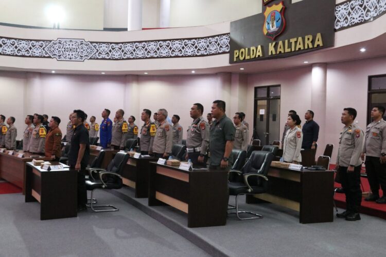 Kapolda Kaltara Membuka Acara Taklimat Awal Audit Kinerja Itwasda Polda Kaltara Tahap II TA. 2024