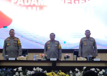 Penutupan Kegiatan Penerapan Dan Penilaian Sistem Manajemen Pengamanan Di Desa Dan Lingkungan Pemukiman