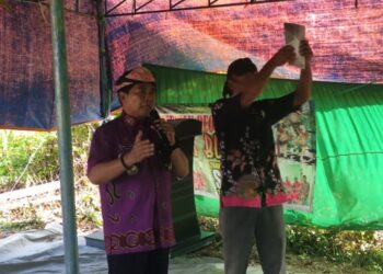 Kelompok Kesenian Tulung Agung Bersyukur dapat Perhatian Langsung dari Gubernur Kaltara