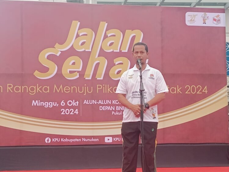 Sosialisasikan Pilkada serentak 2024 di Nunukan, KPU Akan Gelar Jalan Sehat di Sebatik