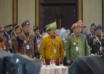 Pjs.Gubernur Ikuti Pembukaan Rakornas Pengawasan Pemerintah Daerah 2024 di Batam