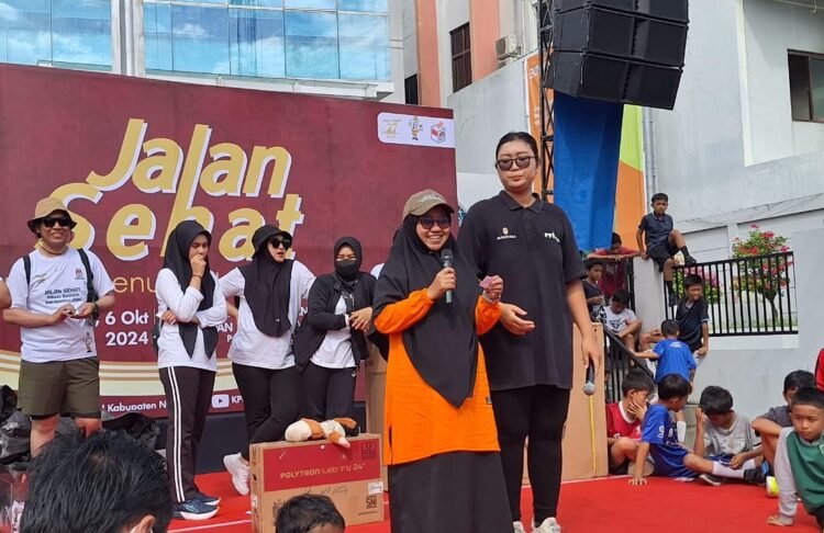 Pemkab dan DPRD Nunukan Apresiasi  Sosialisasi Pilkada oleh KPU Melalui Jalan Sehat