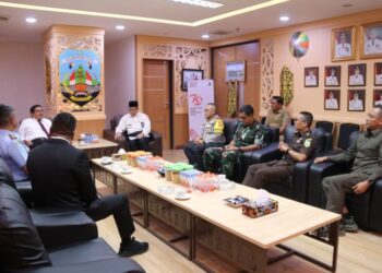 Waka Polda Kaltara Hadiri Kegiatan Silatutahmi bersama Pjs. Gubernur Kaltara