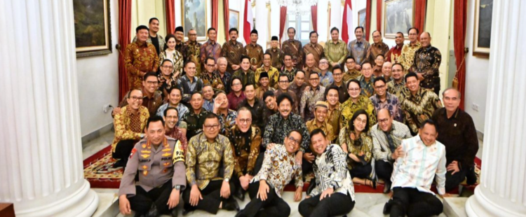 Gelar Jamuan Santap Siang di Istana Negara, Presiden Jokowi Pamit dengan Kabinet Indonesia Maju