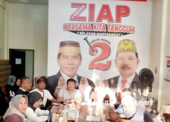 Ziap Menyapa’: Jalan Sehat, Senam, Apel Akbar, Kampanye Akbar Bersama Zainal dan Ingkong Ala