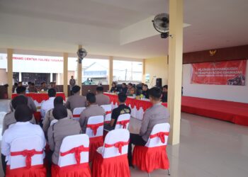 Hadirkan Tiga Narasumber, Personil Polres Tarakan Ikut Pelatihan Bidang Kehumasan