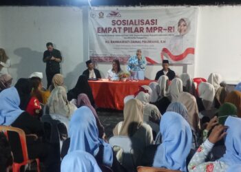 Rahmawati Dorong Warga Perbatasan Jaga Keutuhan NKRI Melalui Nilai Empat Pilar