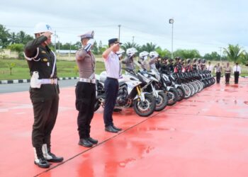 Polda Kaltara Laksanakan Apel Gelar Pasukan Operasi “Lilin Kayan 2024” Dalam Rangka Pengamanan Natal 2024 dan Tahun Baru 2025