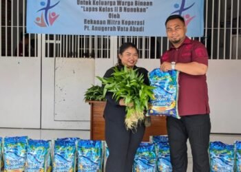Puang Dirham: Realisasi Program Akselerasi Menimipas, Lapas Nunukan Salurkan Bantuan Sosial