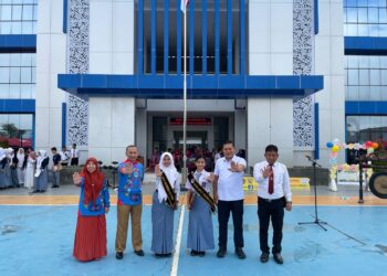 Dirresnarkoba Polda Kaltara Pimpin Acara Pelantikan Duta Anti Narkoba di SMAN 1 Tanjung Selor