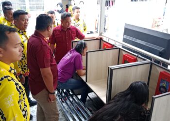 Plt Kakanwil Ditjenpas Kaltim Apresiasi Layanan Wartelsuspas dan Video Call Gratis di Lapas Tarakan