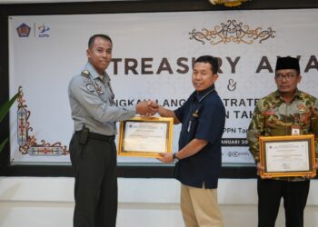 Prestasi Diawal Tahun, Lapas Tarakan Raih Terbaik I Penghargaan Treasury Award 2024 dari KPPN Tarakan