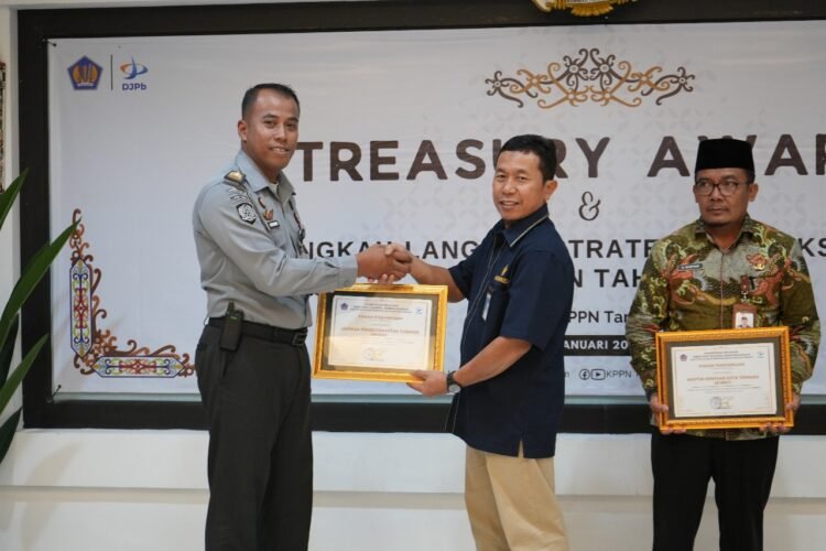 Prestasi Diawal Tahun, Lapas Tarakan Raih Terbaik I Penghargaan Treasury Award 2024 dari KPPN Tarakan