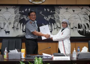 Kanwil Kemenkum Kaltim Komitmen Tingkatkan Akuntabilitas Melalui Soft Entry Meeting Pemeriksaan BPK RI