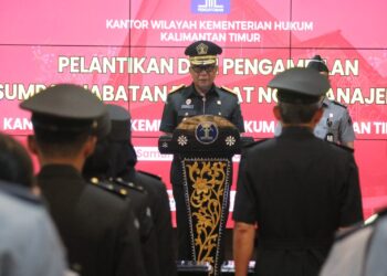 Lantik 9 Pejabat Fungsional, Kakanwil M. Ikmal Idrus : Utamakan Pelayanan Publik Yang Prima