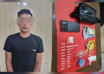 Kuasai Narkotika Seorang Pemuda di Sebatik Diamankan Polres Nunukan