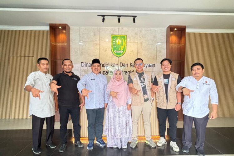 Publikasikan Prestasi Sekolah, Disdikbud Inhu Ajak MKKS dan K3S Buat MoU Dengan JMSI