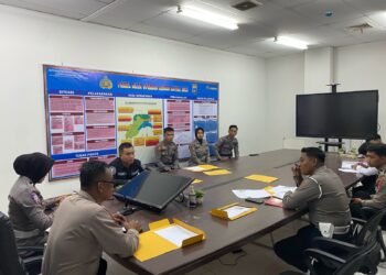 Dit.Lantas Polda Kaltara Evaluasi Pelaksanaan Minggu  Pertama Operasi Keselamatan Kayan 2025