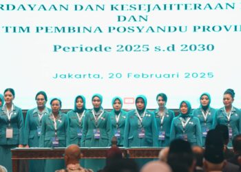 Dilantik Tri Tito Karnavian, Hj. Rahmawati Zainal Resmi Menjadi Ketua TP PKK Kaltara