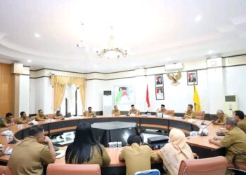 Pasca Dilantik, Wakil Wali Kota Tarakan Gelar Pertemuan dengan Para Pejabat di Sekretariat Daerah