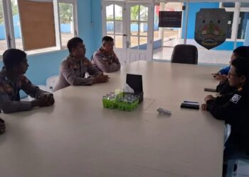 Sinergi Tingkatkan Keselamatan Pengguna Perairan, Ditpolairud Gandeng BMKG dan UPTD Pelabuhan Tengkayu