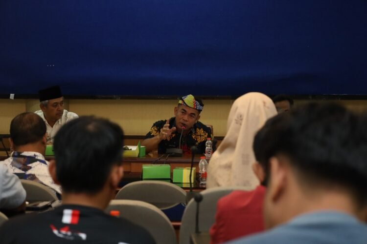 Pj. Wali Kota Tarakan Pimpin Rapat Koordinasi Penanganan Bencana Hidrometeorologi
