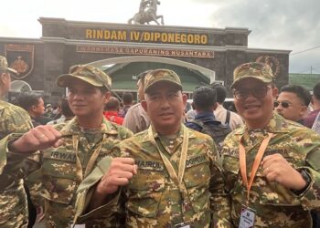 Usai Dilantik, Irwan Sabri, Khairul dan Ibrahim Ali ikuti Pendidikan Akmil di Magelang