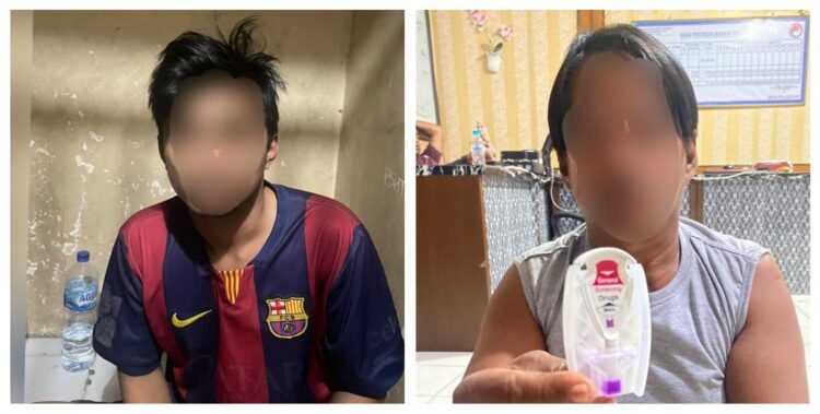 Satresnarkoba Polres Tarakan Kembali Tangkap 2 Terduga Pengedar Sabu di Selumit Pantai