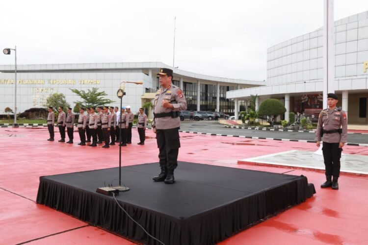 Ini Arahan Kapolda Kaltara Pada saat Pimpin Apel Pagi diawal Bulan Februari 2025