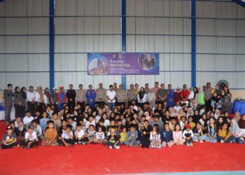 Kapolda Kaltara Gelar Family Gathering Seru Bersama 120 Anak Selumit Pantai di Tarakan, Penuh Tawa dan Inspirasi!