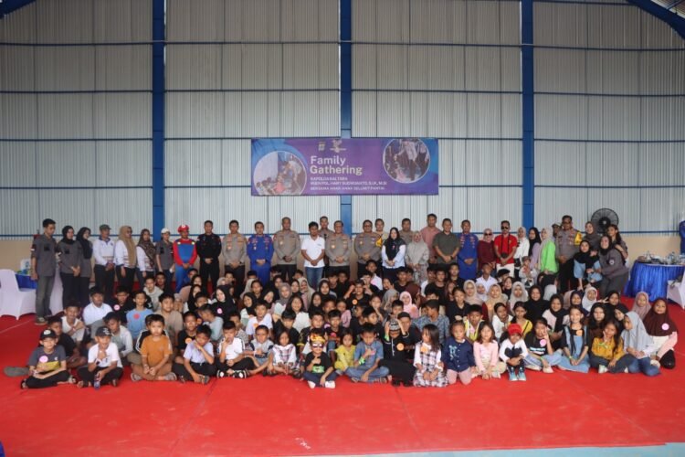 Kapolda Kaltara Gelar Family Gathering Seru Bersama 120 Anak Selumit Pantai di Tarakan, Penuh Tawa dan Inspirasi!