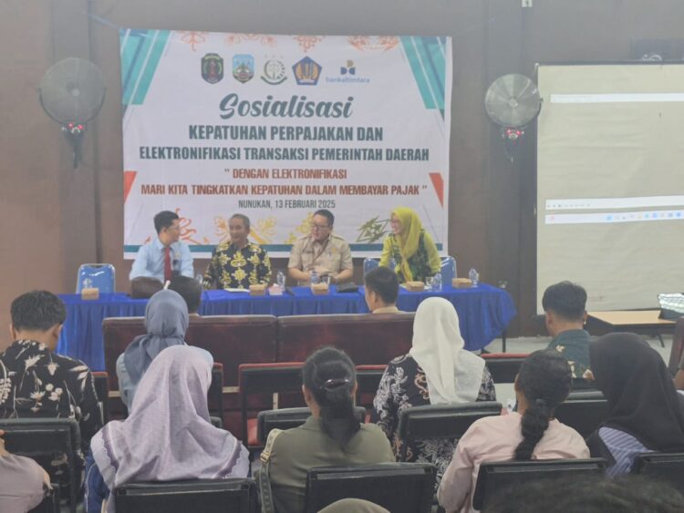 Bupati Nunukan, Ajak Wajib Pajak Tertib dan Patuh Membayar Pajak