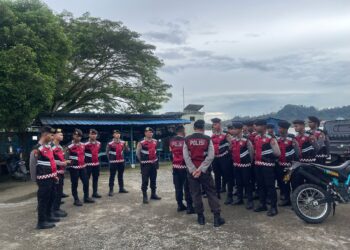 Polda Kaltara Maksimalkan Pengamanan Kedatangan Delegasi Ibu Pejabat Polis Kontinjen Sabah, Polisi Diraja Malaysia