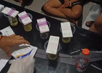 Razia Malam Valentine 7 Remaja Diamankan BNNK Tarakan, Diduga Usai Pesta Sabu di Losmen