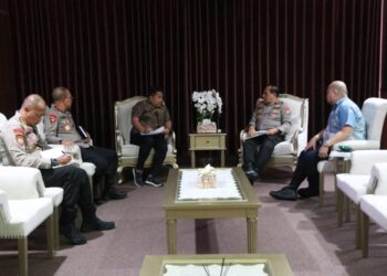 Kapolda Kaltara Terima Kunjungan Perwakilan PT KIPI, Bahas Sistem Pengamanan
