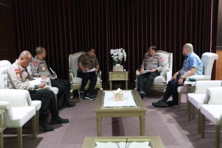 Kapolda Kaltara Terima Kunjungan Perwakilan PT KIPI, Bahas Sistem Pengamanan