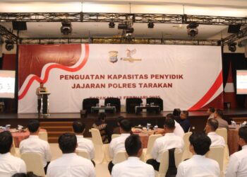Kapolda Kaltara Resmi Buka Kegiatan Penguatan Kapasitas Penyidik Jajaran Polres Tarakan