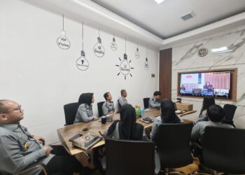 Hadirkan Akses Keadilan untuk Masyarakat, Kanwil Kaltim Ikuti Kickoff Pelatihan Paralegal Serentak