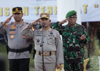 Walikota Tarakan Pimpin Apel Gelar Kesiapan Pengamanan Malam Takbir Idul Fitri 1446 Hijriah
