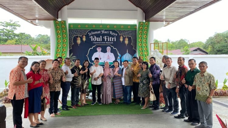 Wakil Wali Kota Tarakan Gelar Halal Bihalal Idulfitri 1446 H di Rumah Jabatan