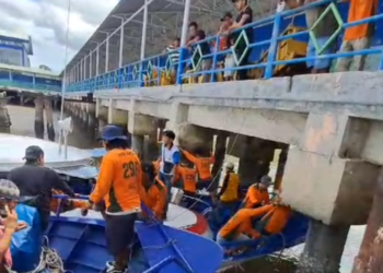 Diduga Alami Gas Trable, Kapal Malindo Expres dari Tawau Tabrak Dermaga Tunon Taka Nunukan