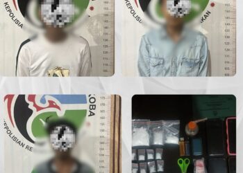 3 Pemuda Ditangkap Satresnarkoba Polres Tarakan Karena Miliki Narkoba