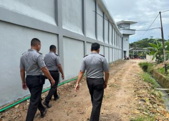 Kewaspadaan, Kalapas Tarakan Laksanakan Pengawasan Area Steril Luar Tembok