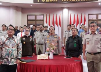 Kapolda Kaltara Pimpin Rakor Pencegahan dan Penyelesaian Tindak Pidana Pertanahan 2025