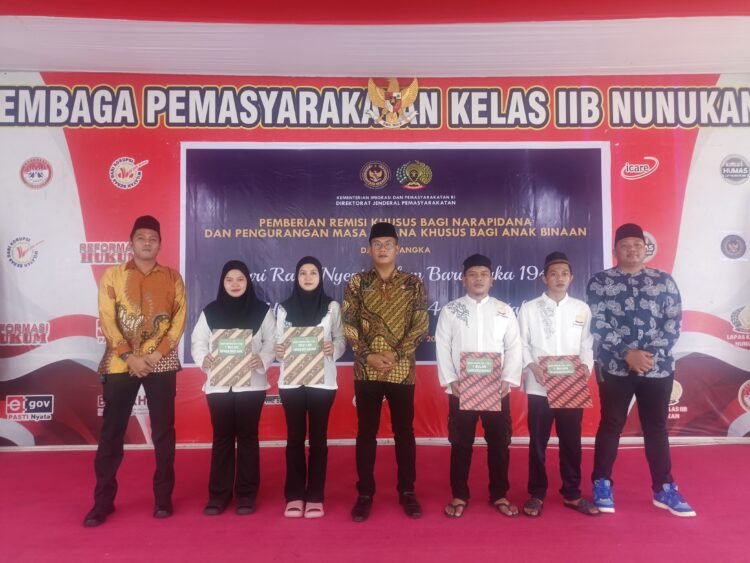 Semangat Idul Fitri di Lapas Nunukan, 939 Narapida Mendapatkan Remisi