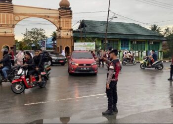 Personel Ops Ketupat Kayan 2025 Laksanakan Pengamanan Salat Ied 1446 H/2025 M