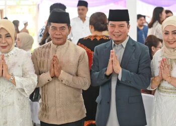 Ketua DPRD Prov. Kaltara Hadiri Open House di Rujab Gubernur