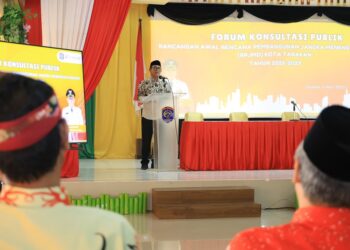 Wakil Wali Kota Tarakan Membuka Secara Resmi Forum Konsultasi Publik RPJMD Kota Tarakan Tahun 2025–2029