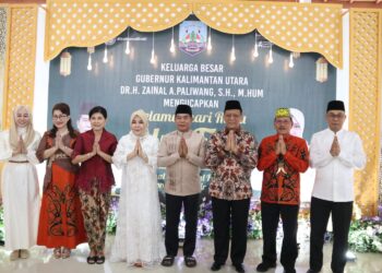 Hari Pertama Lebaran, Kapolda Kaltara Bersilaturahmi ke Sejumlah Tokoh di Tanjung Selor